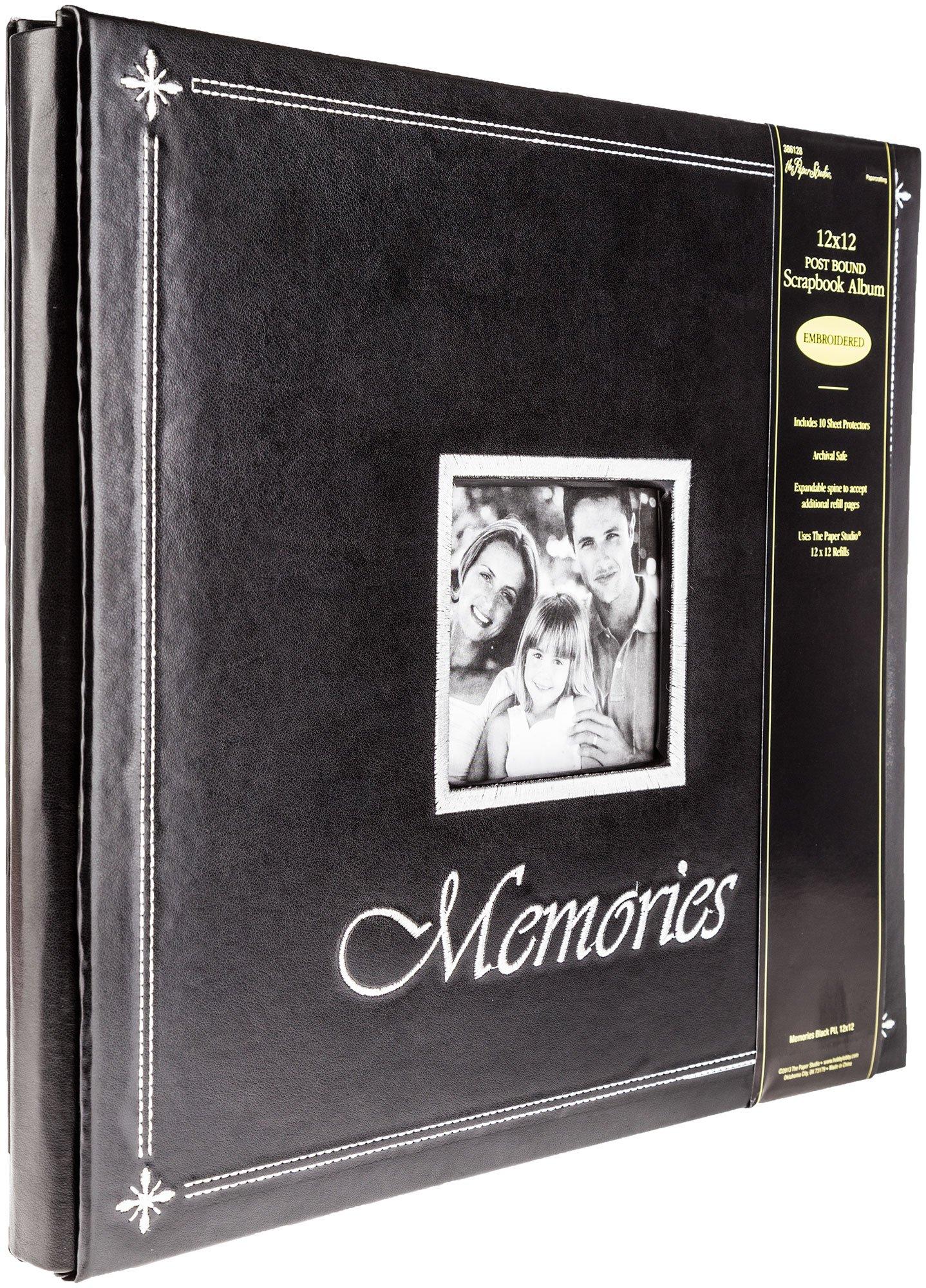 Memories Post Bound Scrapbook Album - 12 x 12
